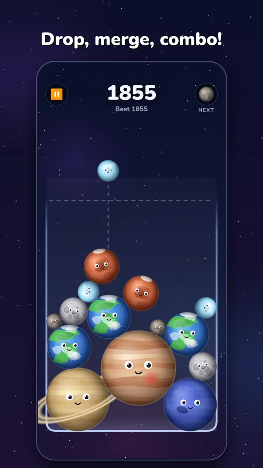 Cosmo Merge, screenshot 1