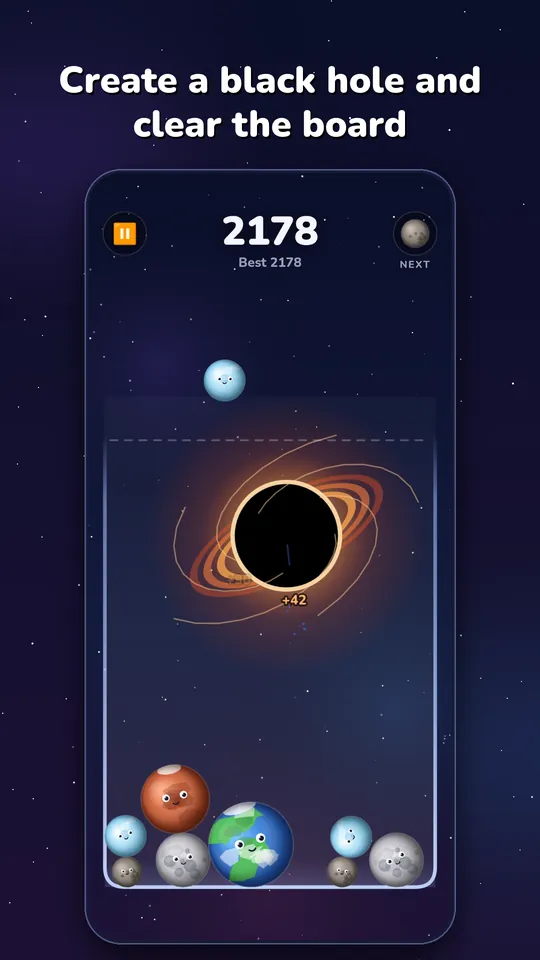 Cosmo Merge, screenshot 2